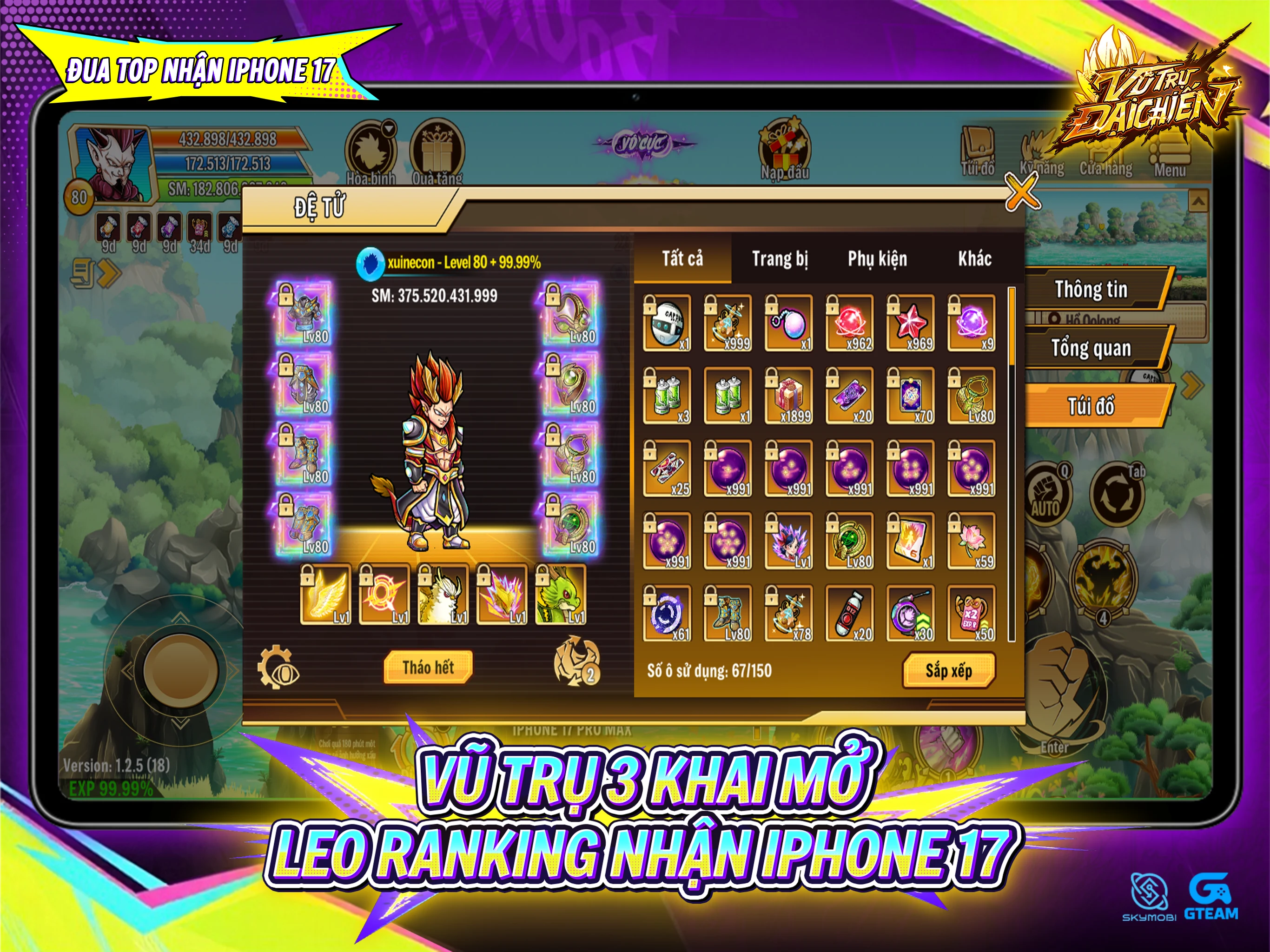 Vũ Trụ Đại Chiến screenshot