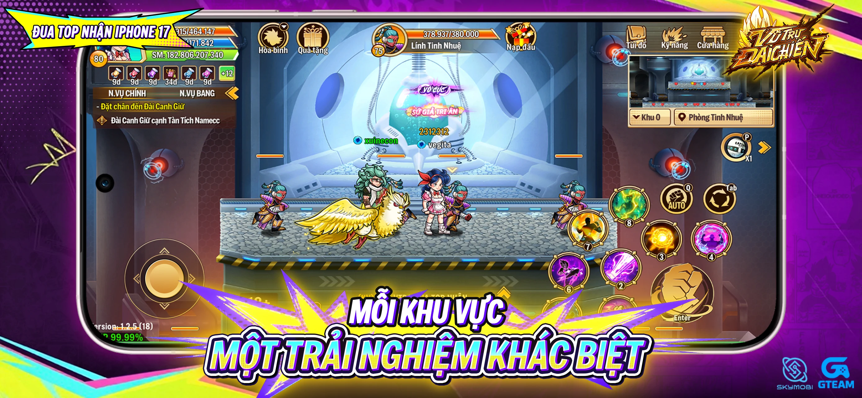 Vũ Trụ Đại Chiến screenshot